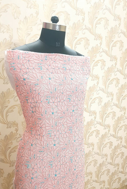 Chikankari Kota Cotton Suit ( 2 Piece )