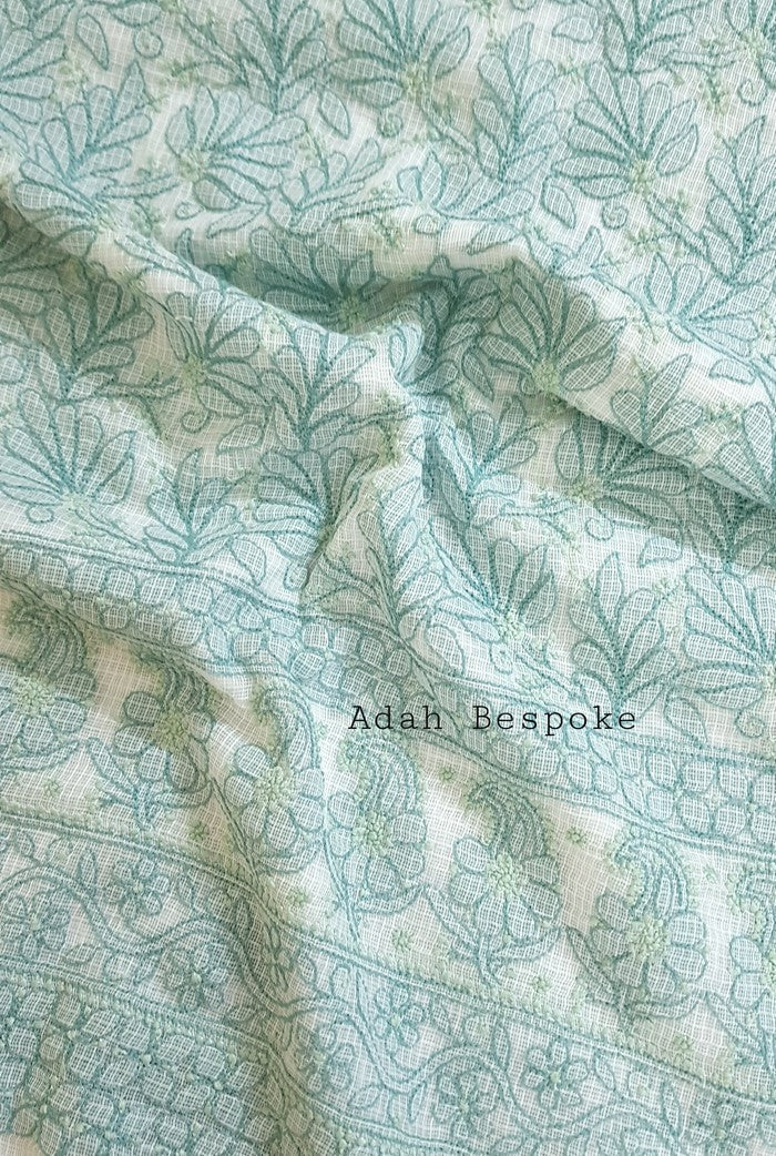 Chikankari Kota Cotton Suit ( 2 Piece )