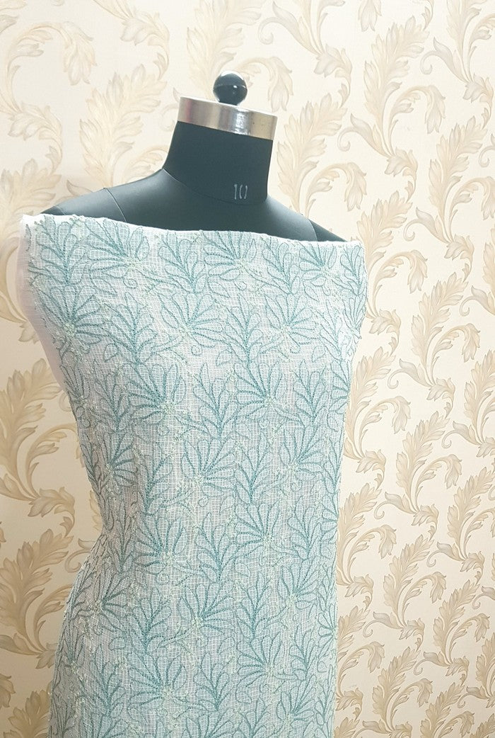 Chikankari Kota Cotton Suit ( 2 Piece )
