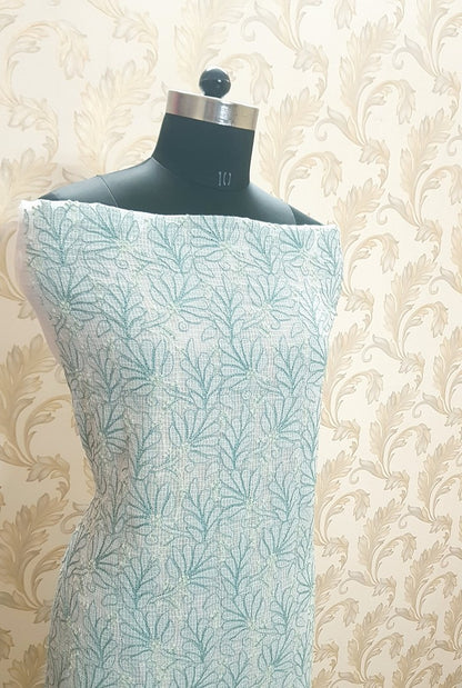 Chikankari Kota Cotton Suit ( 2 Piece )