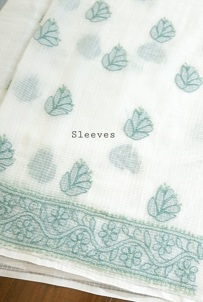 Chikankari Kota Cotton Suit ( 2 Piece )