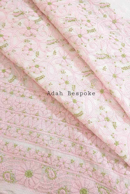 Chikankari Kota Cotton Suit ( 2 Piece )