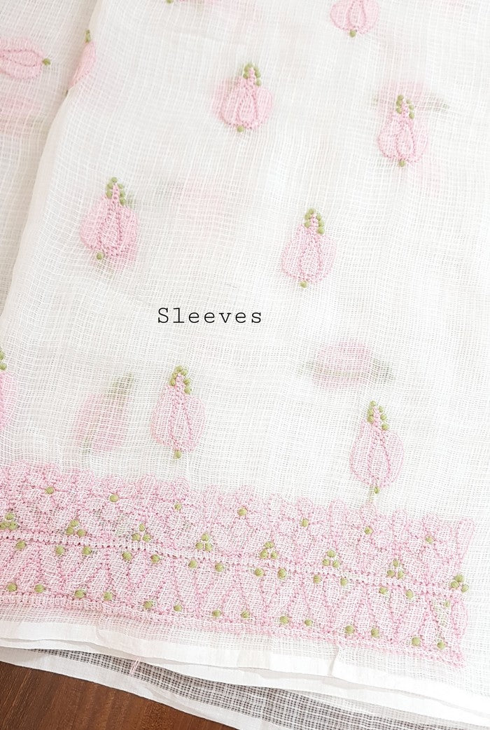 Chikankari Kota Cotton Suit ( 2 Piece )