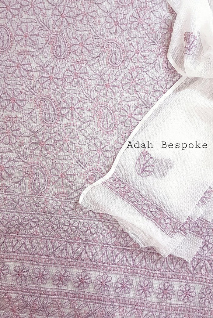 Chikankari Kota Cotton Suit ( 2 Piece )