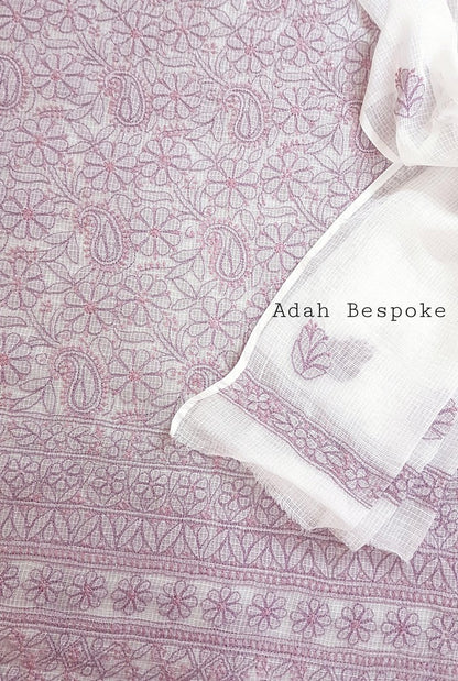 Chikankari Kota Cotton Suit ( 2 Piece )
