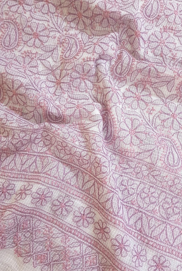 Chikankari Kota Cotton Suit ( 2 Piece )