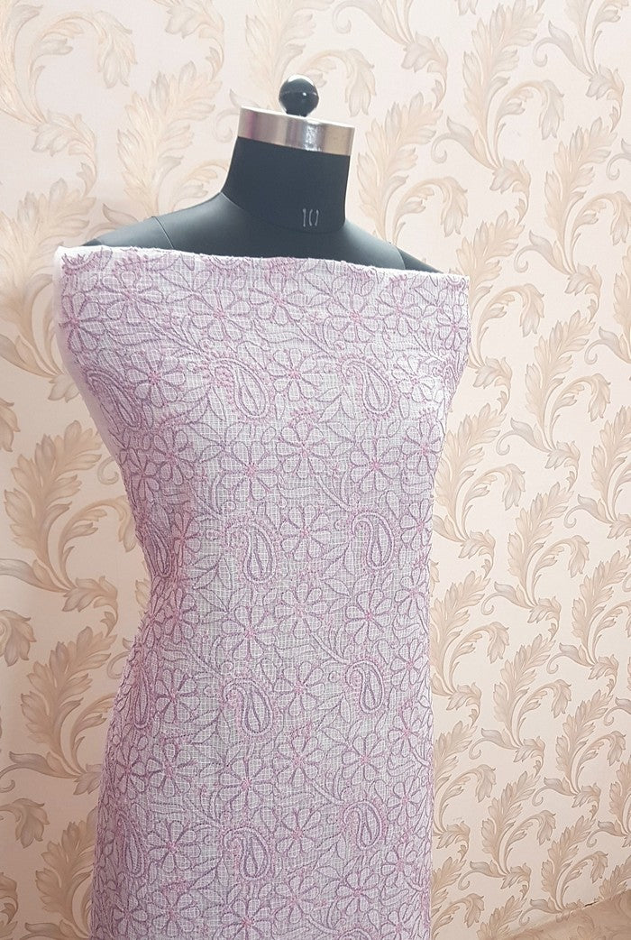 Chikankari Kota Cotton Suit ( 2 Piece )