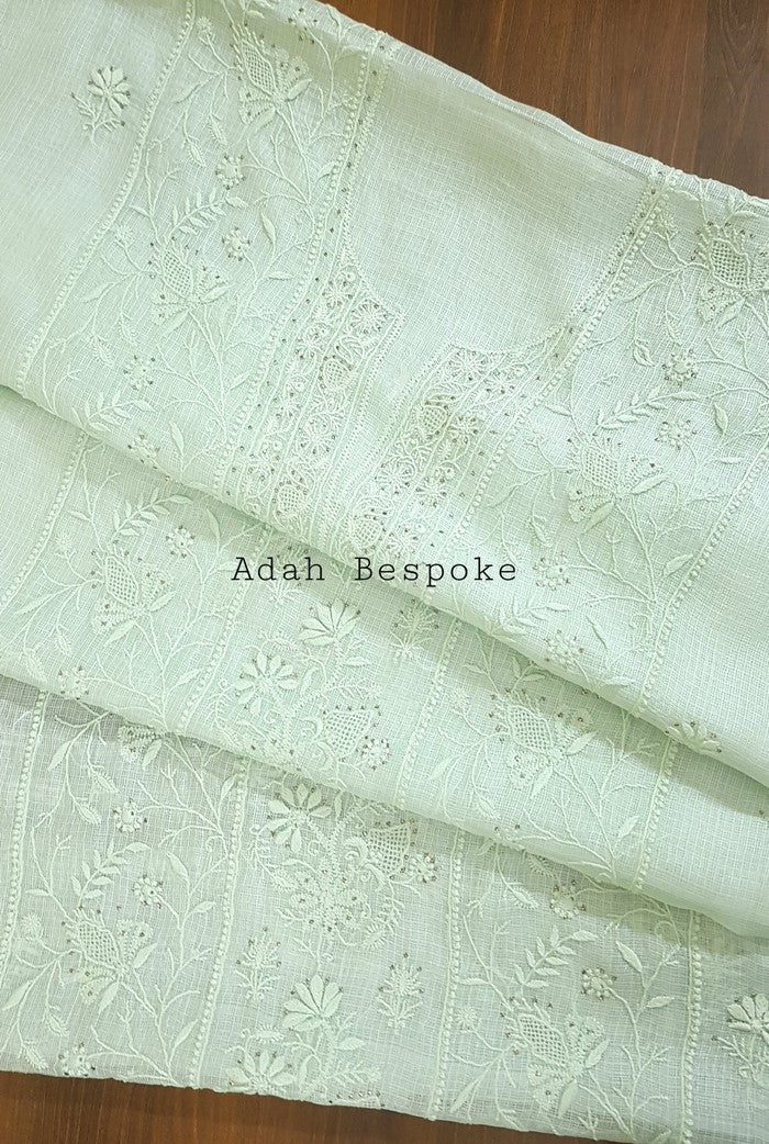 Digital Print Chikankari Suit Set
