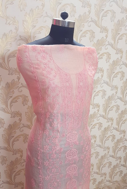 Chikankari Kota Suit ( Do Taar )