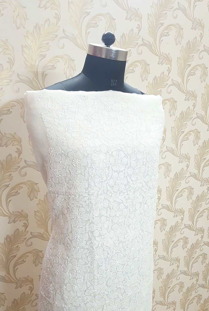 Chikankari Kota Cotton Suit ( 2 Piece )