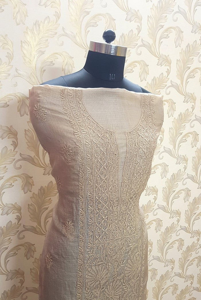 Chikankari Kota Suit ( Do Taar )