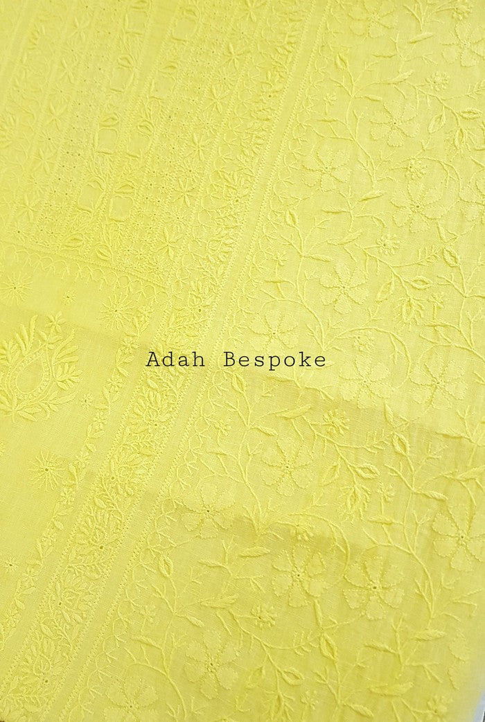 Chikankari Linen Suit ( Do Taar )