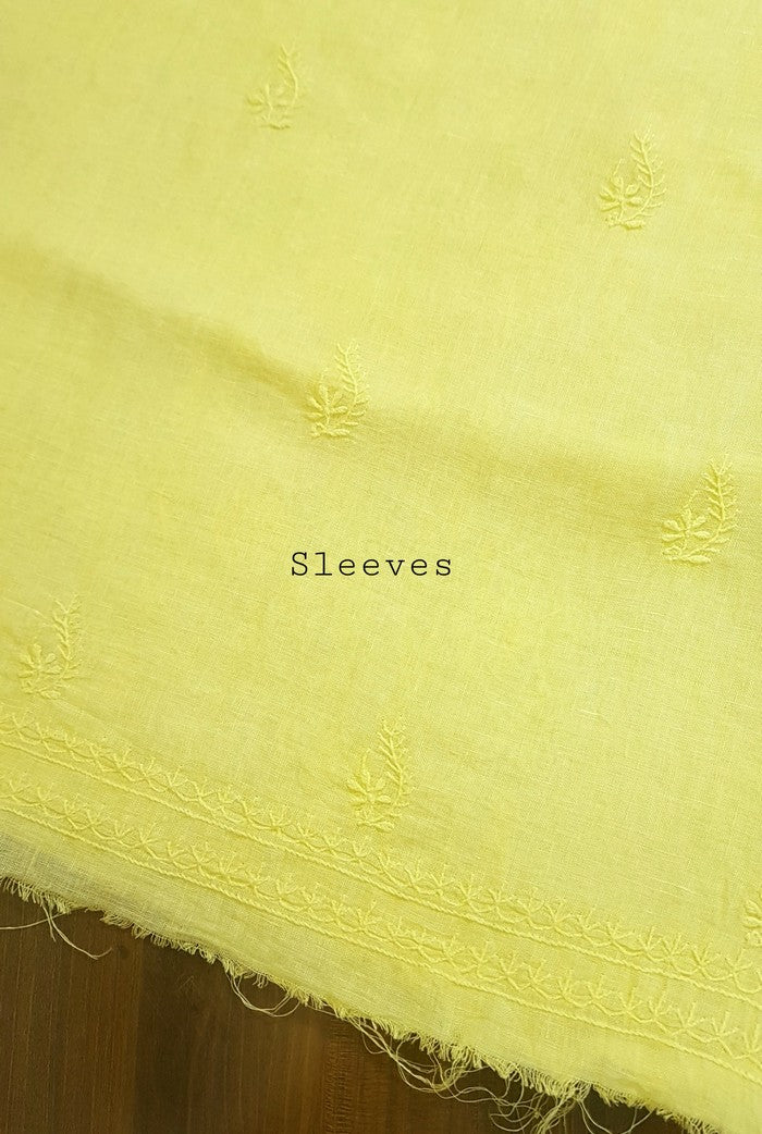 Chikankari Linen Suit ( Do Taar )