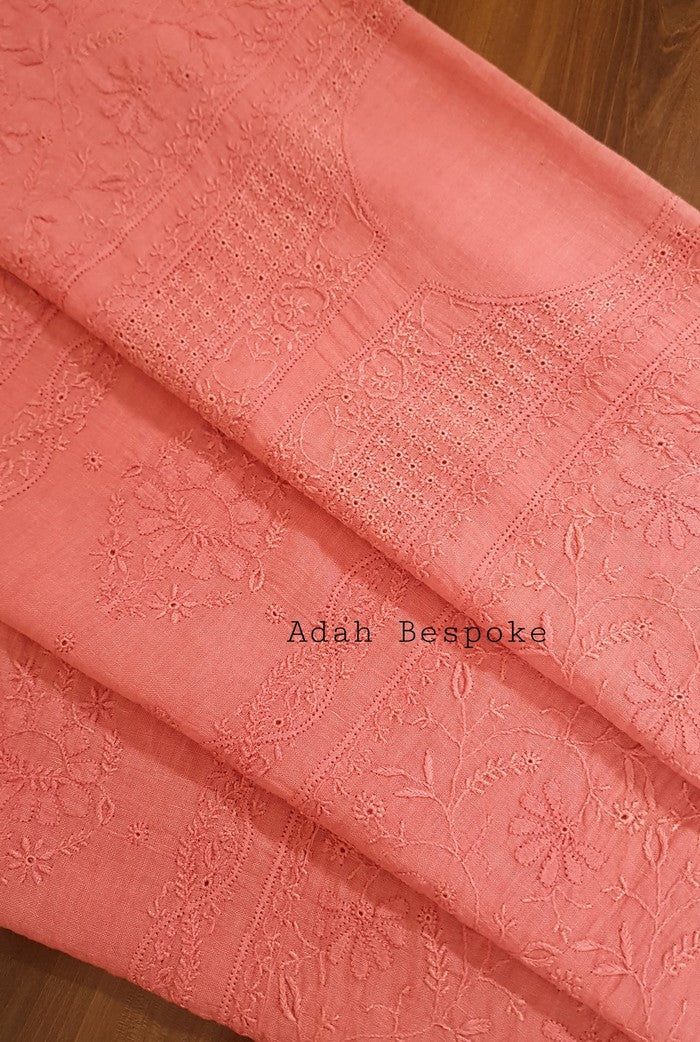 Chikankari Linen Suit ( Do Taar )