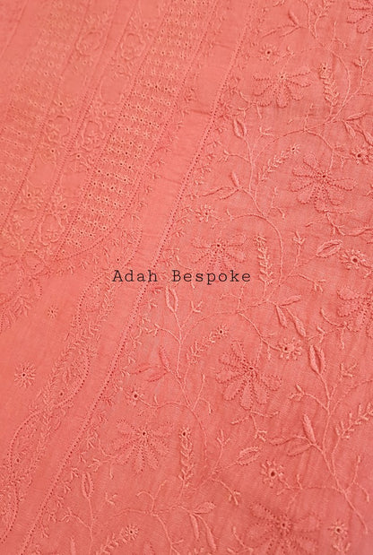 Chikankari Linen Suit ( Do Taar )