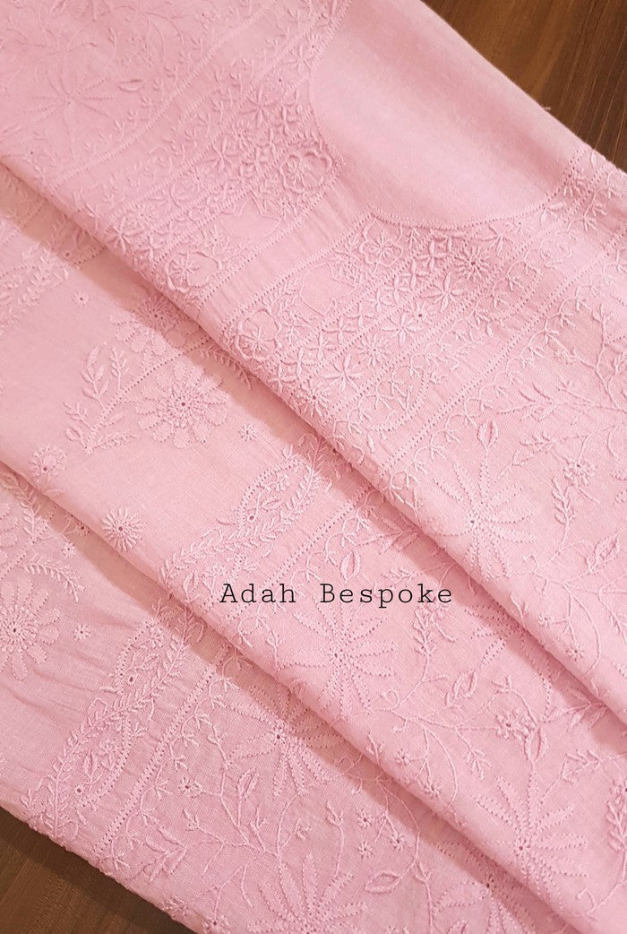 Chikankari Linen Suit ( Do Taar )