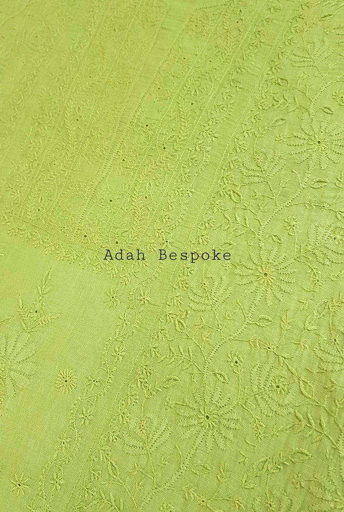 Chikankari Linen Suit ( Do Taar )