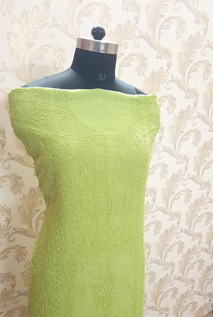 Chikankari Linen Suit ( Do Taar )