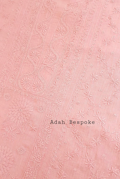 Chikankari Linen Suit ( Do Taar )