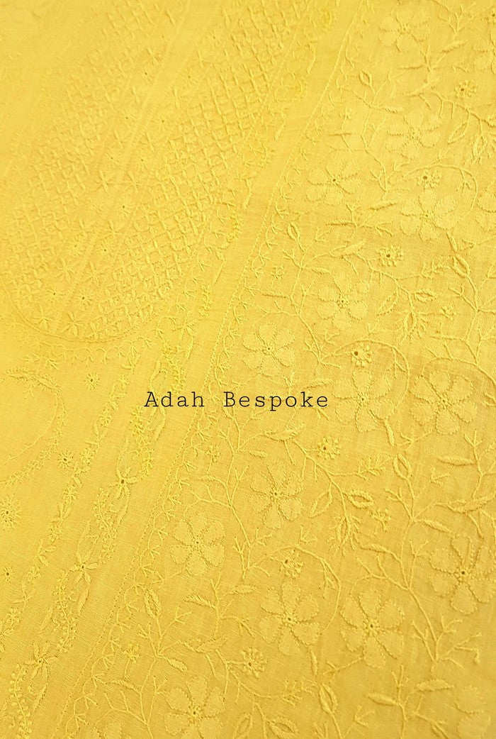 Chikankari Linen Suit ( Do Taar )