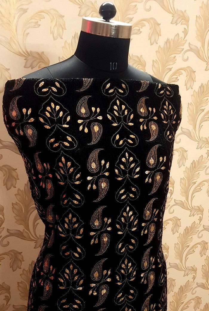 Chikankari Georgette Kurta Dupatta ( Gota Patti ) - Adah Chikankari